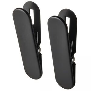IKEA SKÅDIS SKADIS Clip, Black, 2 Pack (805.699.22) NEW